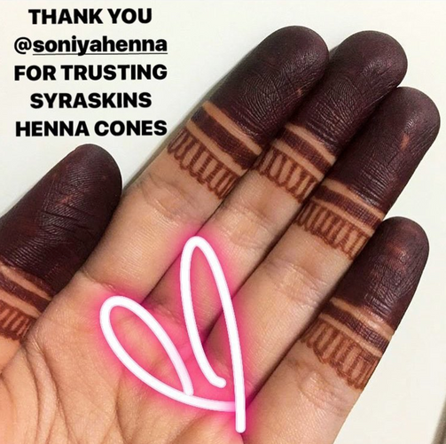 1 Fresh Henna Cone - SyraSkins Pte. Ltd.
