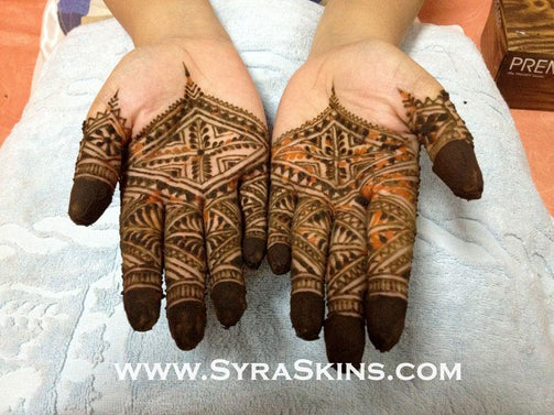 Henna Class 5 - Moroccan Art (3 Hours) - SyraSkins Pte. Ltd.