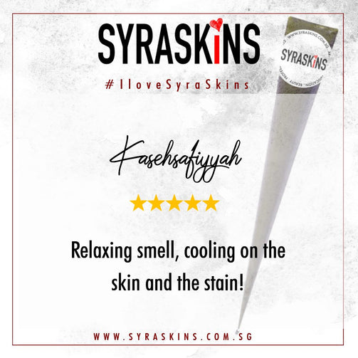 1 Fresh Henna Cone - SyraSkins Pte. Ltd.