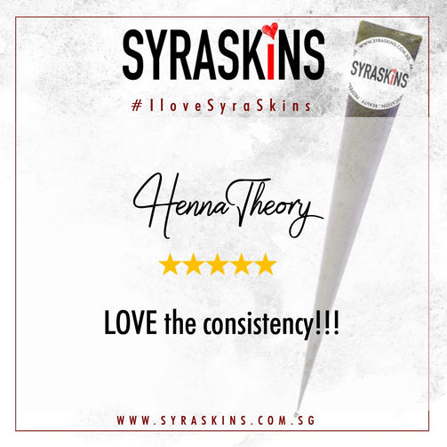 FLASH SALE 10 Fresh Henna Cones - SyraSkins Pte. Ltd.