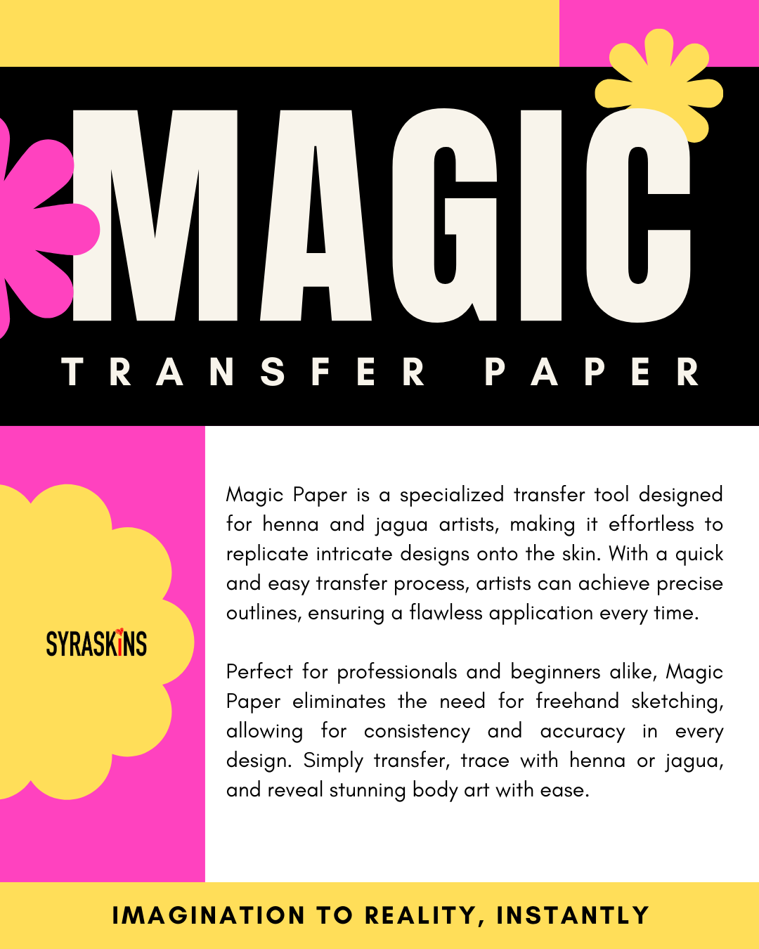 Magic Transfer Paper – SyraSkins Pte. Ltd.