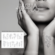 Simple Floral Temporary Tattoo Drawing