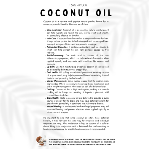 Coconut Oil - 30ml - SyraSkins Pte. Ltd.