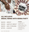 BRIDAL + HENNA PARTY