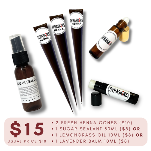 Basic Set SALE - 2 cones, 1 aftercare - SyraSkins Pte. Ltd.