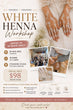 White Henna Workshop - 30TH AUGUST 2026