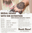 BRIDAL + 1 hour HENNA PARTY