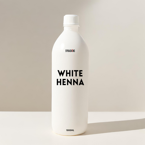 Waterproof White Henna Bottle - 1000ml - SyraSkins Pte. Ltd.