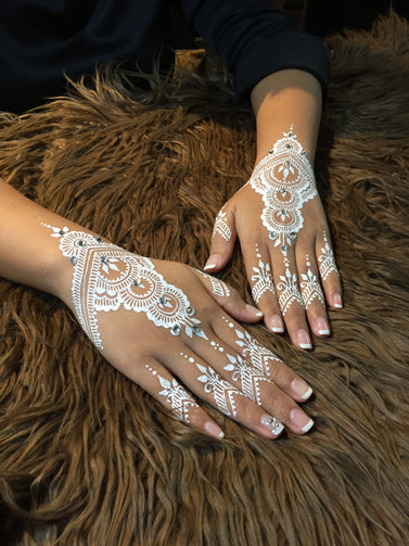 White Henna Booking Deposit - SyraSkins Pte. Ltd.