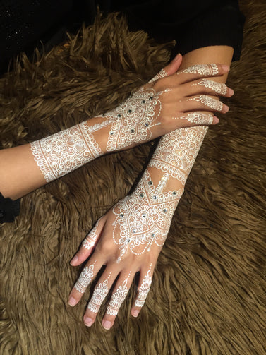 White Henna Booking Deposit - SyraSkins Pte. Ltd.