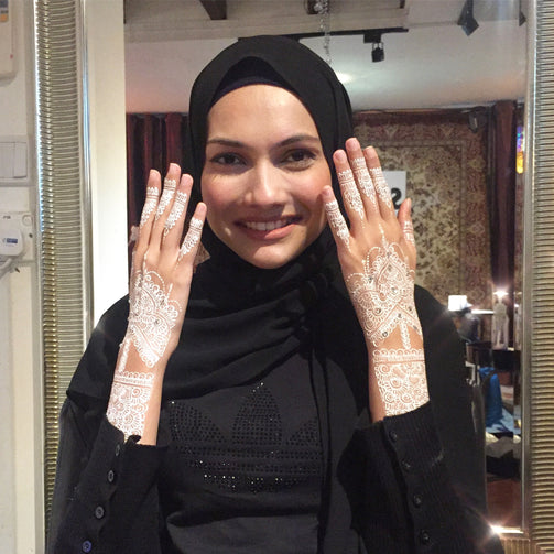 White Henna Booking Deposit - SyraSkins Pte. Ltd.