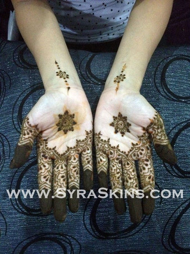 Henna Class 6 - Lace Design (3 Hours) - SyraSkins Pte. Ltd.