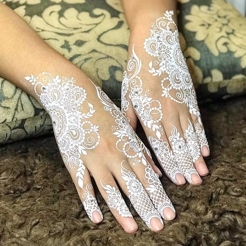 White Henna Booking Deposit - SyraSkins Pte. Ltd.